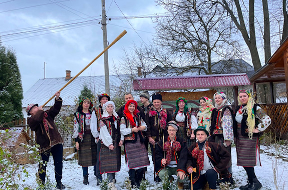 Картинка колоритна Верховина